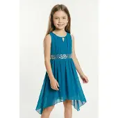 Bonprix Abito genziana / argento