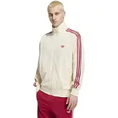 Adidas Originals Giacca di felpa 'Firebird' camoscio / rosso carminio