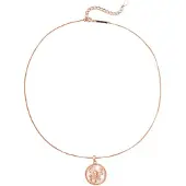 Hey Happiness Collana 'Scorpio' oro rosé
