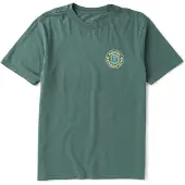 Roark Goin Global T-shirt Uomo (XL, turchese)