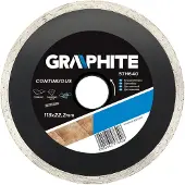Graphite GRAFITE Lama diamantata 115 x 22,2 mm, solida