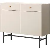 Selsey Divenos - Credenza a 2 ante, greige, 104 cm