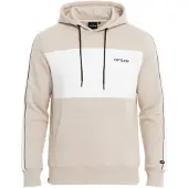 OMBRE Felpa 'OM-SSNZ-0225' beige / nero / bianco