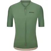 Santini Sensation S/S Jersey Maglietta da ciclismo (L, verde)