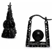 Avant Garde Orecchini 'Imperielle' nero
