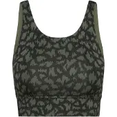 Hey Honey Reggiseno sportivo 'Bustier' verde scuro