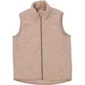 Engel Women's Vest Gilet in lana merino Donna (34/36, beige)