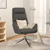 Prolenta Maison Exclusive - Poltrona relax in tessuto grigio scuro