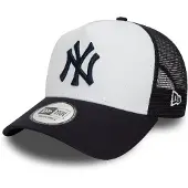New Era Cappello da baseball 'Team Block New York Yankees MLB' bianco
