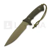 Spartan Blades Coltello Harsey Difensa, FDE/Green, Tan Kydex