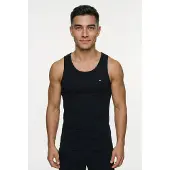 Tommy Hilfiger Maglietta Intima Tecnica Senza Maniche Um0um03867 3 Unità