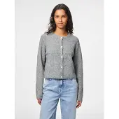 Pieces Cardigan A Maglia | Grigio | XS