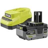 Ryobi Kit di alimentazione Rc18120a-140x + batteria da 4,0 Ah