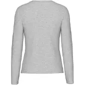 Pieces Top A Maniche Lunghe | Grigio | XXS