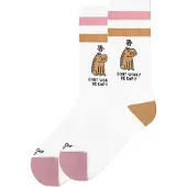 American Socks Calzino 'Be Capy - Mid High' bianco