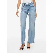 Vila Vilisa Vita Media Jeans Straight Fit