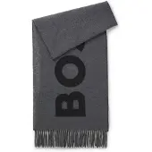 BOSS Sciarpa in lana con logo