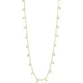 Pilgrim Collana 'Maja' oro / trasparente