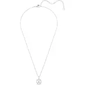 Swarovski Collana 'UNA' argento / trasparente