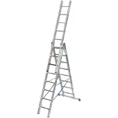 Krause STABILO Scala multiuso + S (sicurezza) 3x10 pioli/gradini, 131669