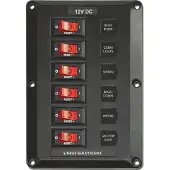 Blue Sea Systems Armadio elettrico BSS ponte inferiore 12V Cb 6-gang