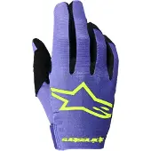 Alpinestars Guanti Radar 2026 Purple Yellow Fluo