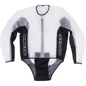 Alpinestars Giacca Antipioggia Racing Clear Black