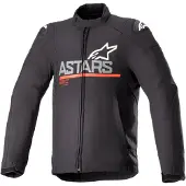 Alpinestars Giacca SMX Impermeabile Black Dark Gray Bright Red