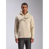 Alpinestars Felpa Con Cappuccio Ageless V3 Off White Black