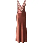 Bardot Abito da sera 'TORIE' bronzo