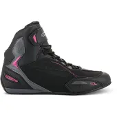 Alpinestars Scarpe Stella Faster-3 Drystar Black Dark Gray Fuchsia