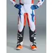 Alpinestars Pantaloni Fluid Grid Ragazzo 2026 Orange Ucla Blue