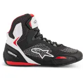 Alpinestars Scarpe Faster-3 Rideknit Black White Red