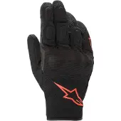 Alpinestars Guanti S-Max Drystar Black Red Fluo