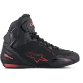 Alpinestars Scarpe Faster-3 Drystar Black Red Fluo