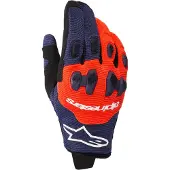 Alpinestars Guanti Pro-Dura 2026 Navy Hot Orange White