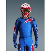 Alpinestars Maglia Fluid Grid 2026 Blue Red