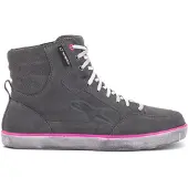 Alpinestars Scarpe J-6 Impermeabili Light Gray Fuchsia