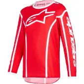 Alpinestars Maglia Fluid Apex Ragazzo 2026 Red White