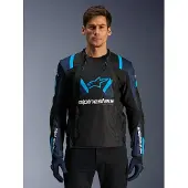 Alpinestars Giacca T-Stunt Air Black Dark Blue Blithe Blue