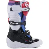 Alpinestars Stivali Tech 7S Ragazzo White Black Rainbow