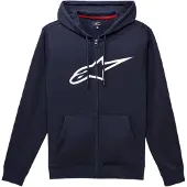 Alpinestars Felpa Con Cappuccio Ageless Zip V3 Navy White