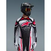 Alpinestars Maglia Techstar Nomur 2026 Black White Red