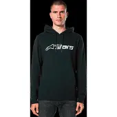 Alpinestars Felpa Con Cappuccio Blaze V3 Black White