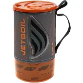 Jetboil - Fornello ottimizzato per un riscaldamento rapido - Flash 1L + Windguard Kit Ocean Topo - Grigio