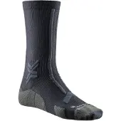 X-socks Trail Run Discover Crew Calze da running (45-47, grigio)