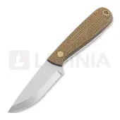 Brisa Coltello da collo Necker 70 Scandi, mustard micarta, kydex