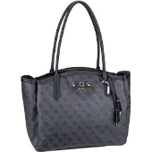 GUESS Borsa a mano 'LINDSEY' antracite / nero