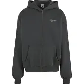 Karl kani Giacca di felpa grigio argento / nero / bianco