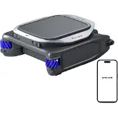 Dreame Skimmer robotizzato J1, robot per piscine PoolSense, pulizia completa a 360, funzionamento 24/7, pianificazione intelligente del percorso, controllo intelligente tramite app, nero